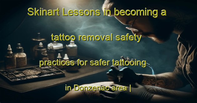 Skinart Lessons in becoming a tattoo removal safety practices for safer tattooing in Donzenac area | RemovalTraining | RemovalClasses | SkinartTraining-France